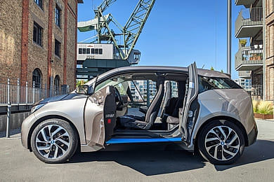 Türkonzept des BMW i3 mit gegenläufig öffnenden Türen
