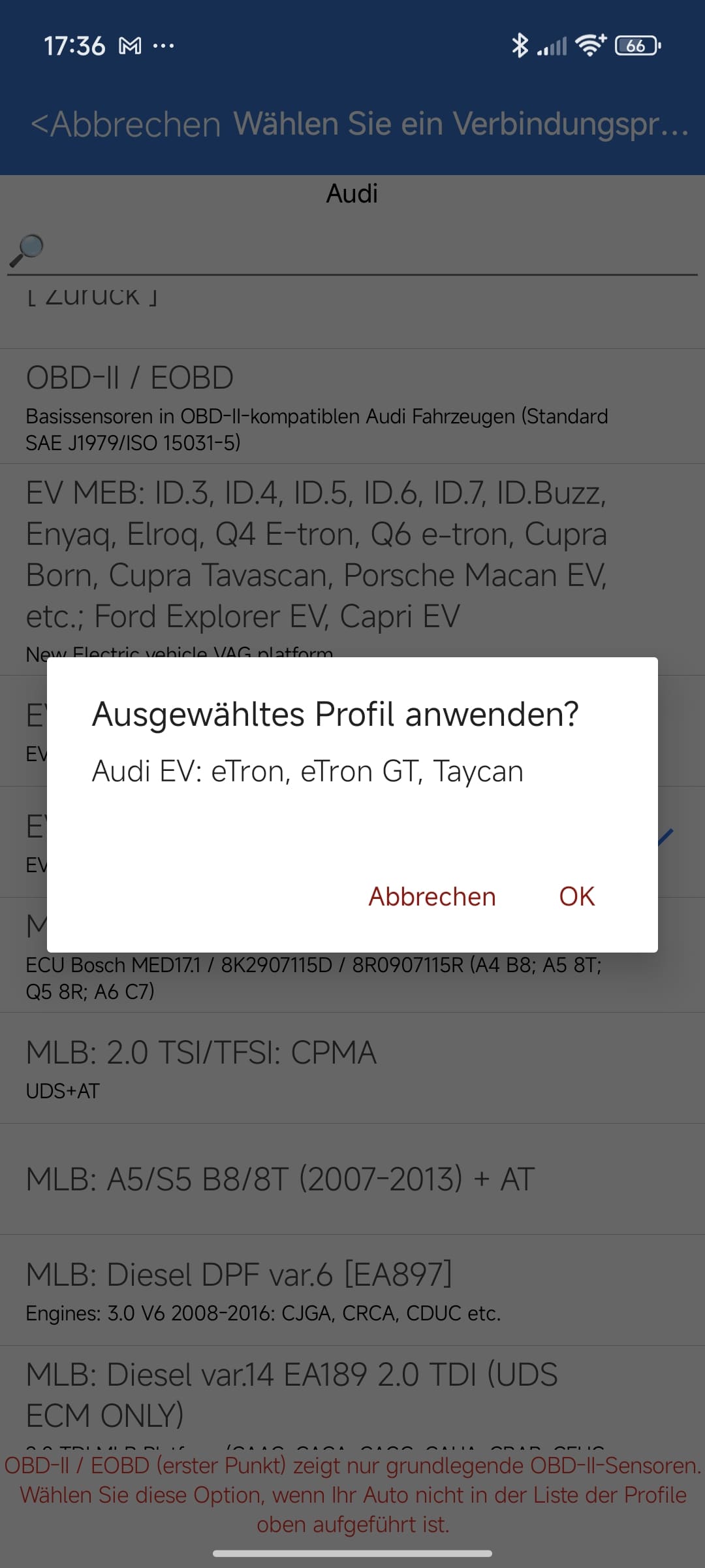 Screenshot Car Scanner