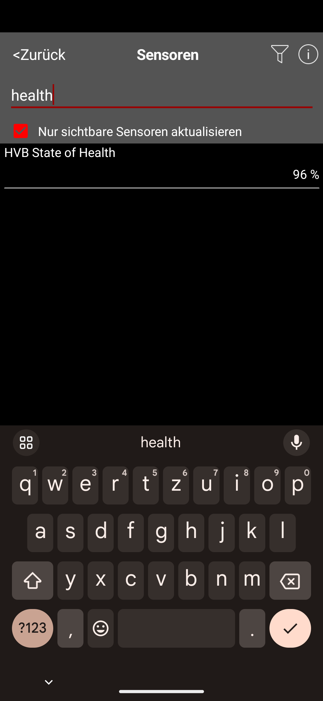 Screenshot CarScanner