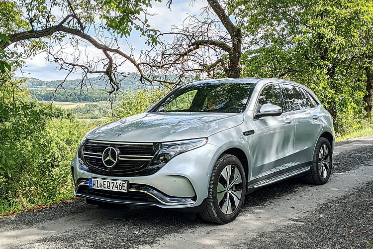 Mercedes-EQC in hightechsilber metallic