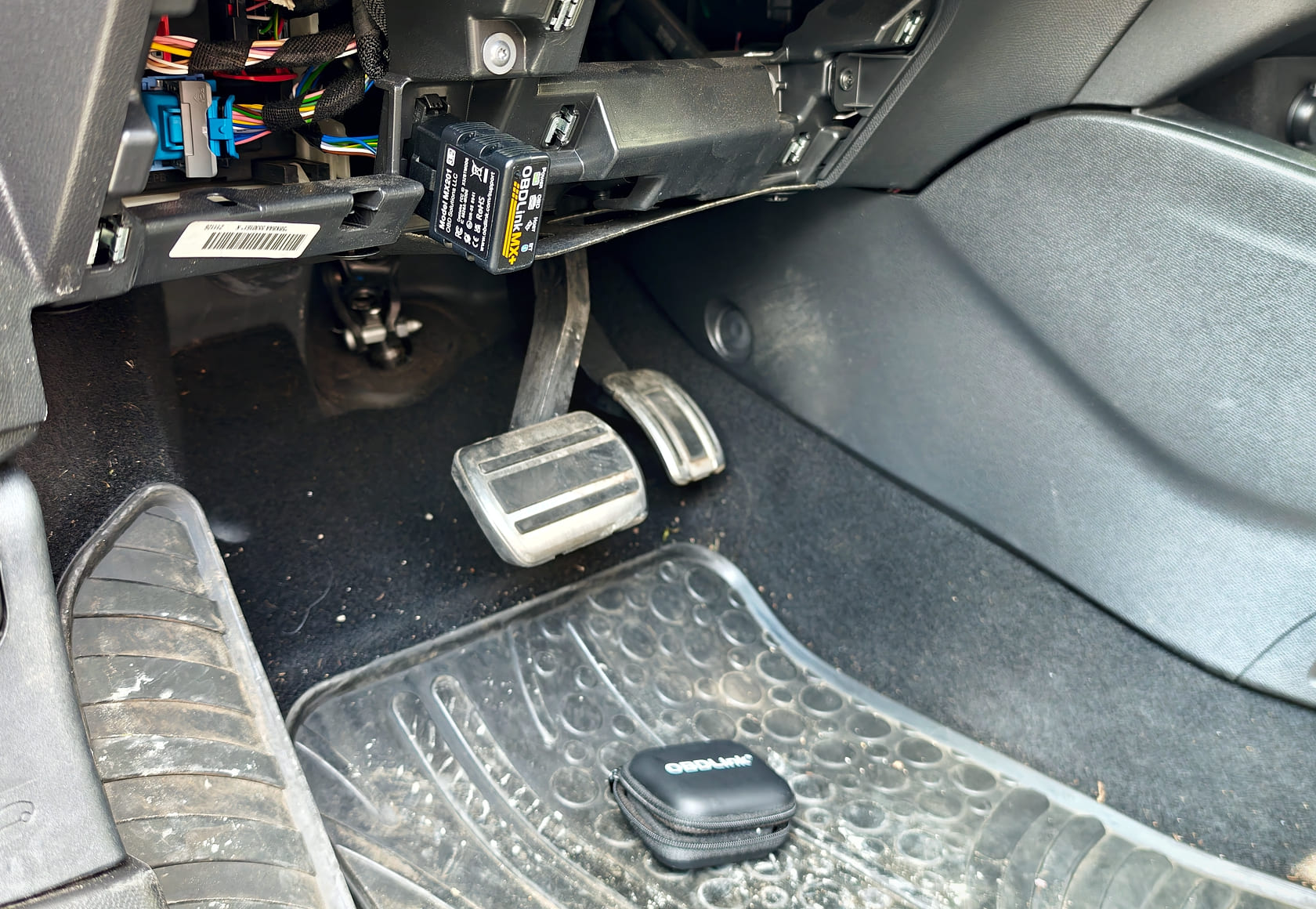 OBDII Diagnoseport des Opel Corsa-e