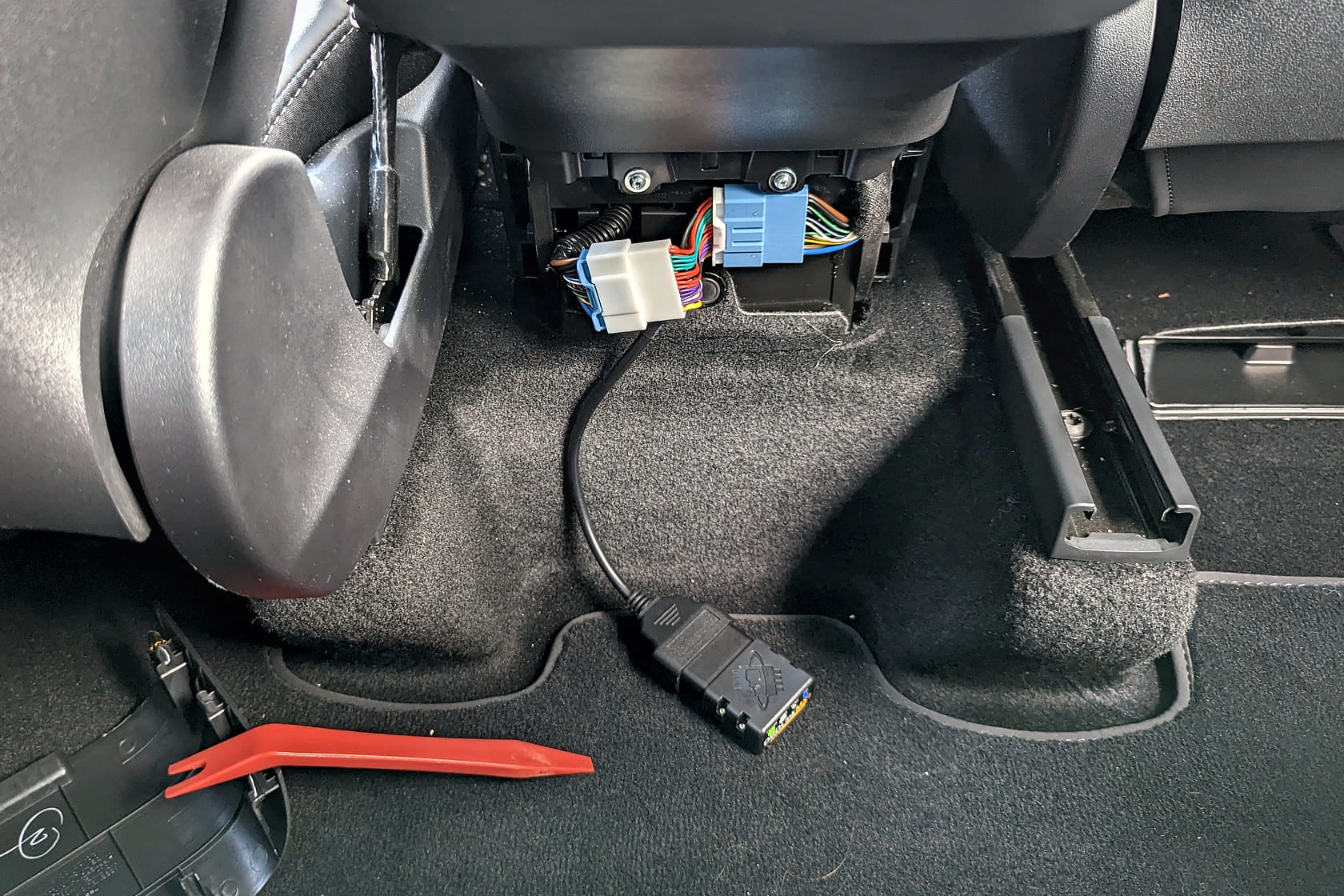 eingebautes Adapterkabel