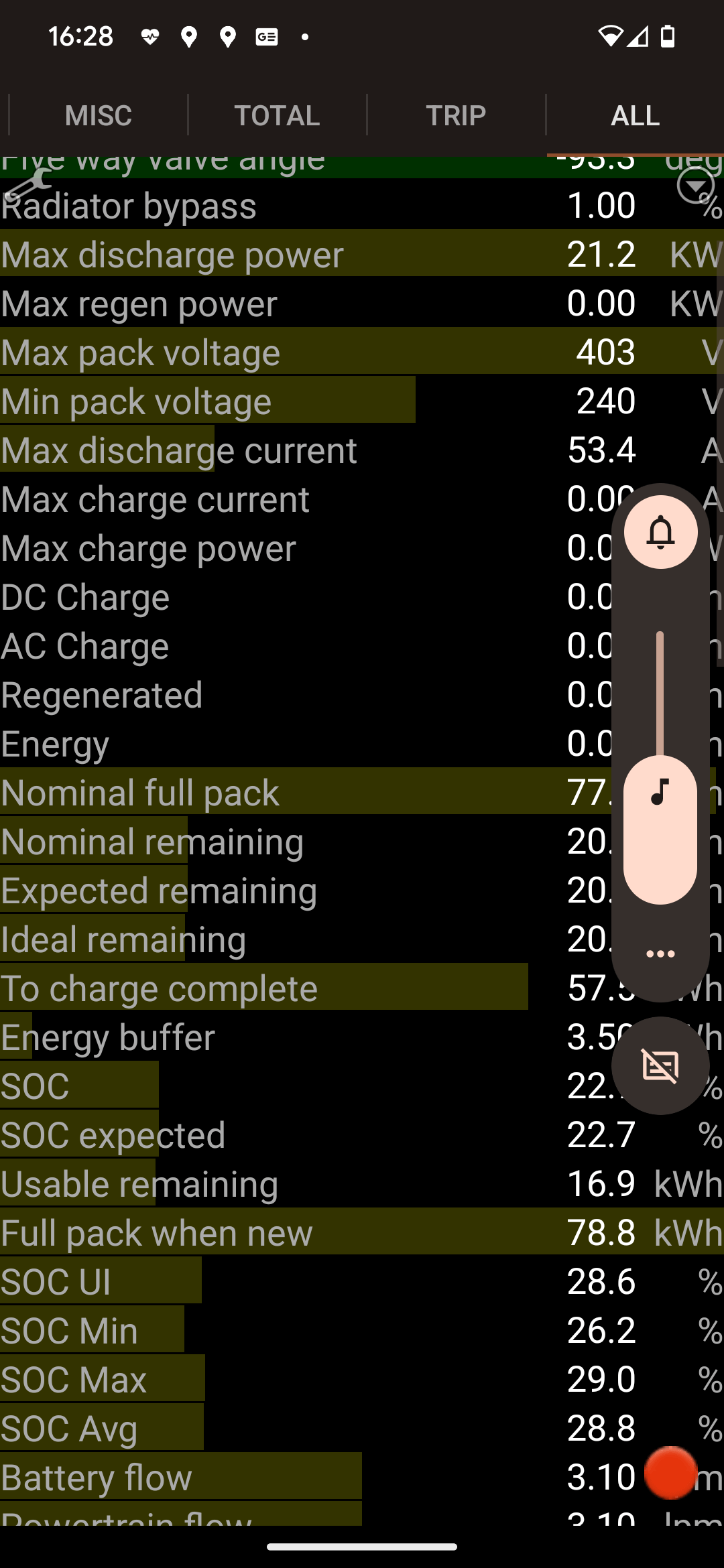Screenshot scan my Tesla Model Y