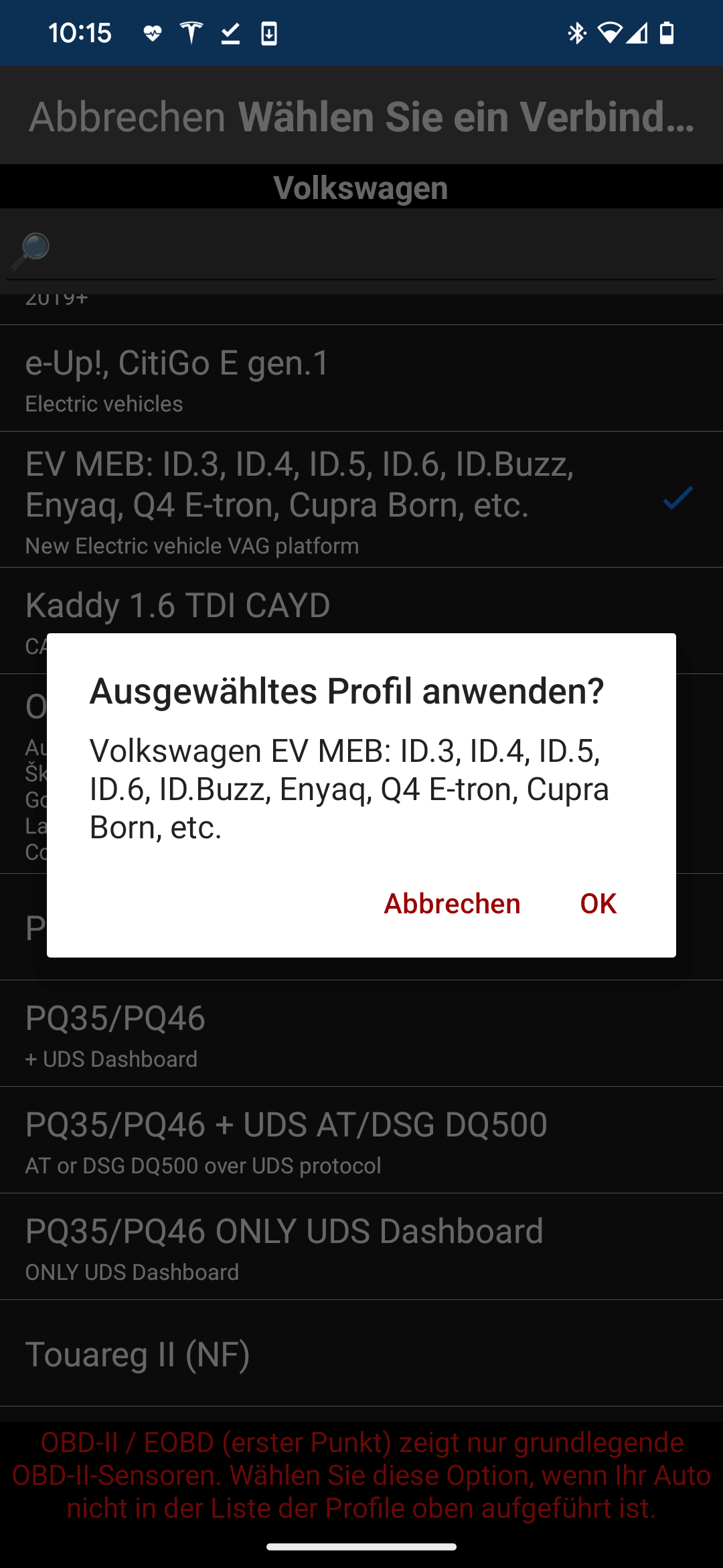 Screenshot Car Scanner