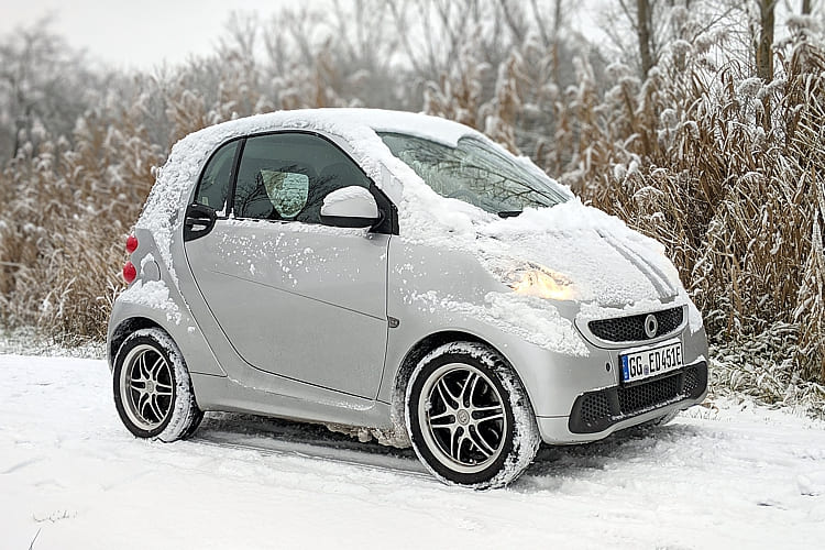 smart Electric Drive (ED3) im Winter