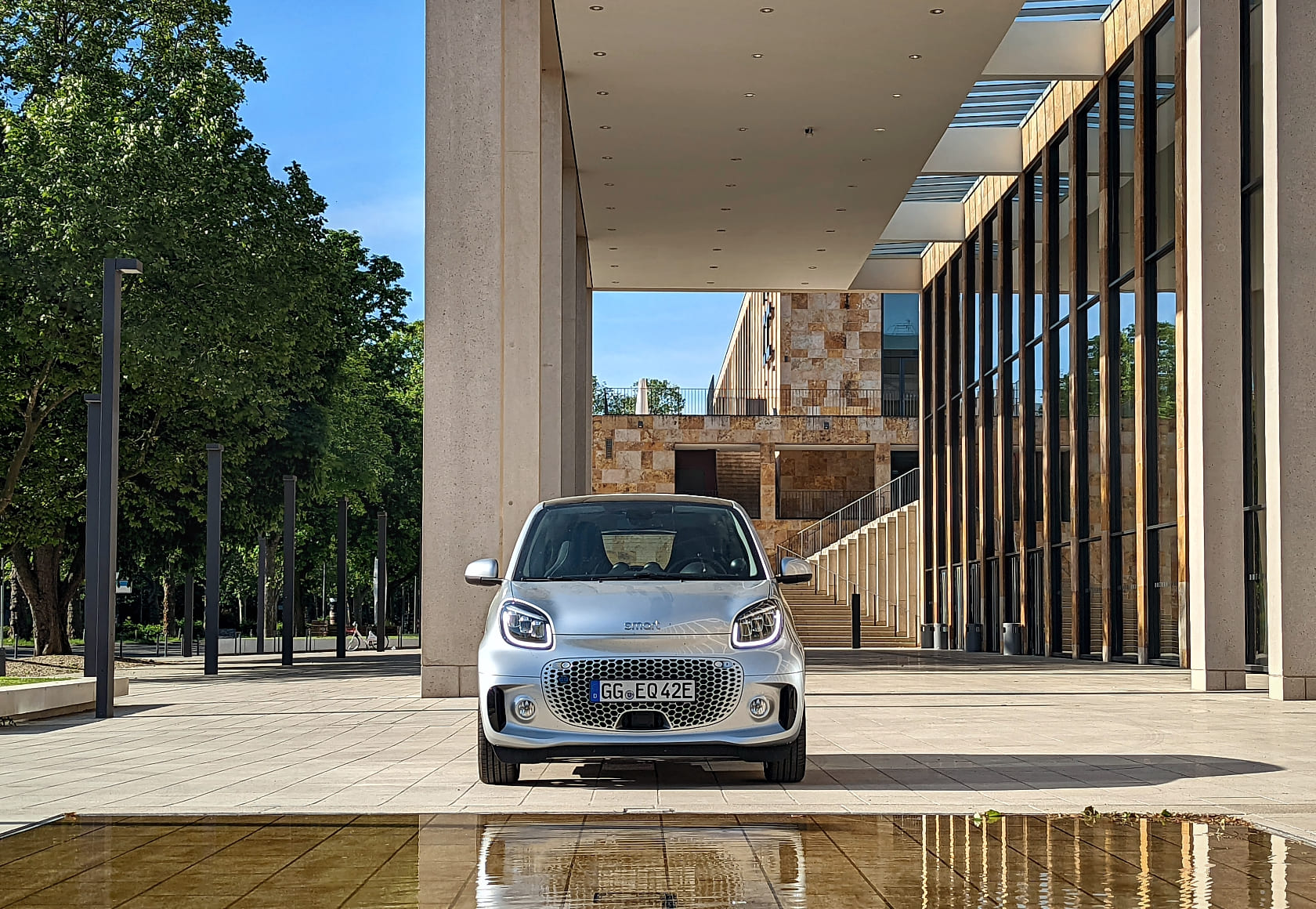 Fahrbericht smart EQ fortwo Facelift mit 22 kW-Lader
